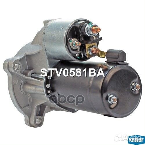 Стартер (12V,1,0kW) krauf STV0581BA STV0581BA