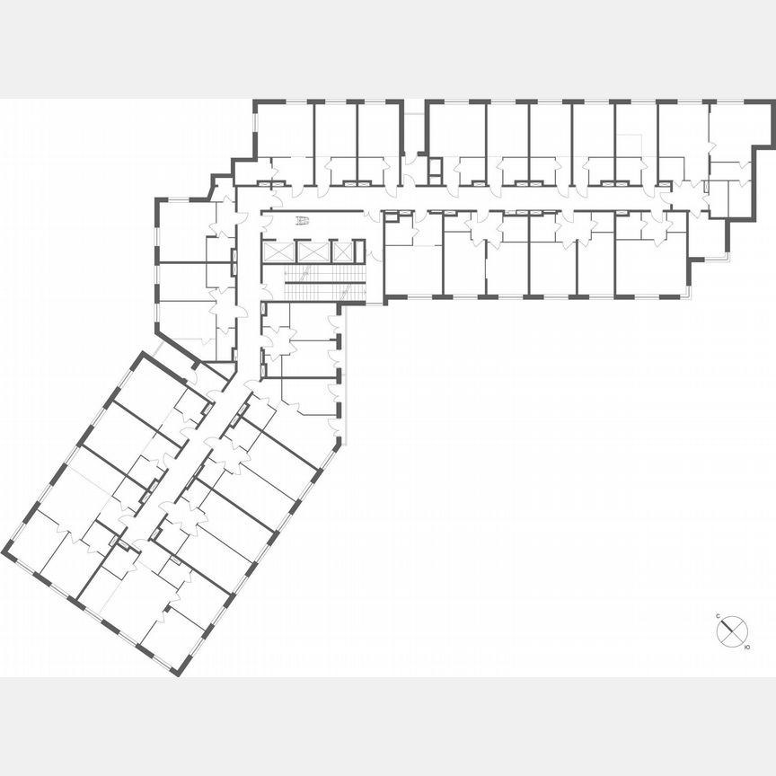 1-к. апартаменты, 43 м², 8/10 эт.