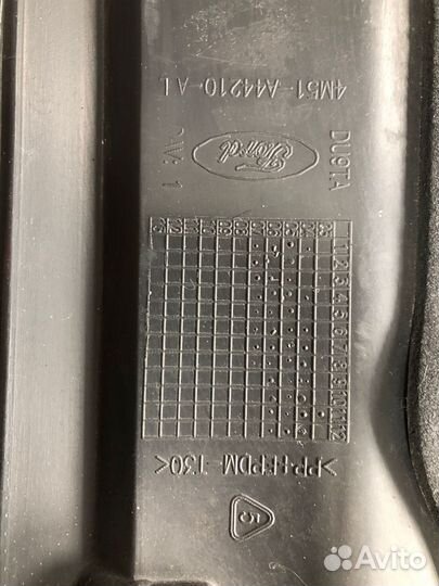 Спойлер Ford Focus 2 хетчбек 2007(дорест)