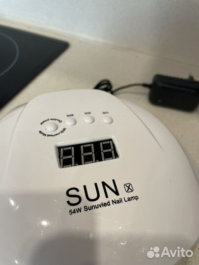 Новая лампа для сушки ногтей SUN 54вт
