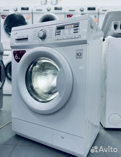 Стиральная машина бу. 6кг. 45см. 1000об. Гарантия