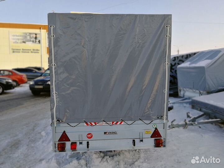 Прицеп 2-осный Викинг 3.5*1.5 R13, самосвал с