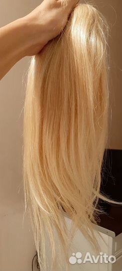 Волосы натуральные 34см б/у
