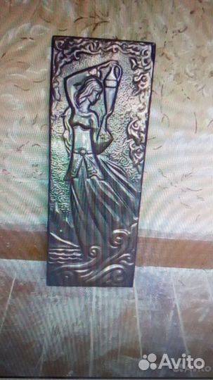 Картина медная чеканка