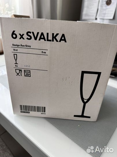 Фужеры IKEA