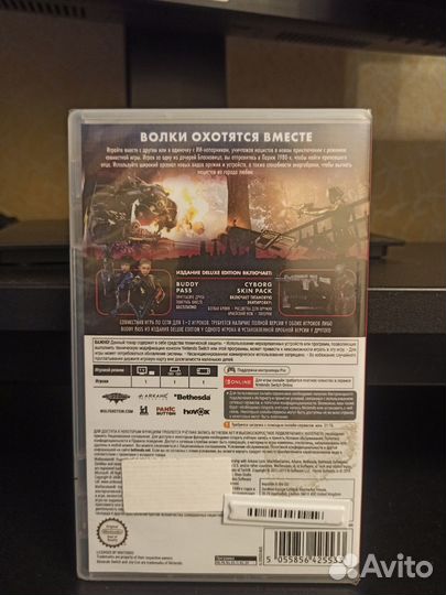 Игра Wolfenstein: Youngblood. Deluxe Edition для N