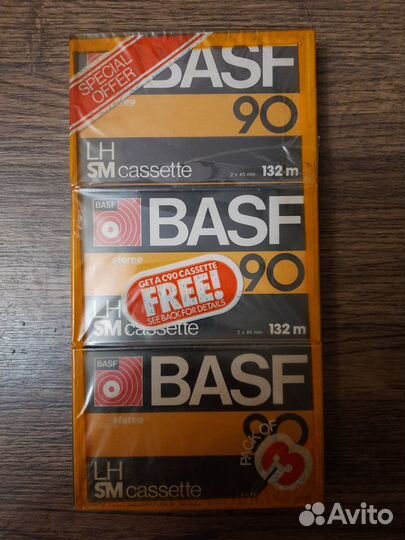 Аудио кассеты basf LH SM 90