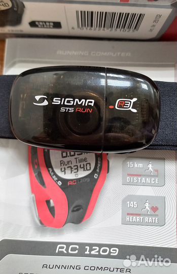 Пульсометр sigma RC 1209