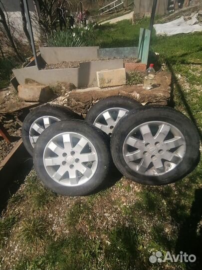 Диски литые honda h-rv с резиной в сборе r16