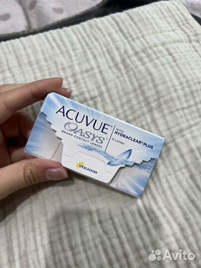 Линзы контактные acuvue oasys