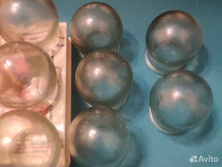 Банки массажные СССР стекло