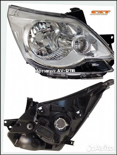 Фара chevrolet cobalt 2011 - прав с электрокоррект