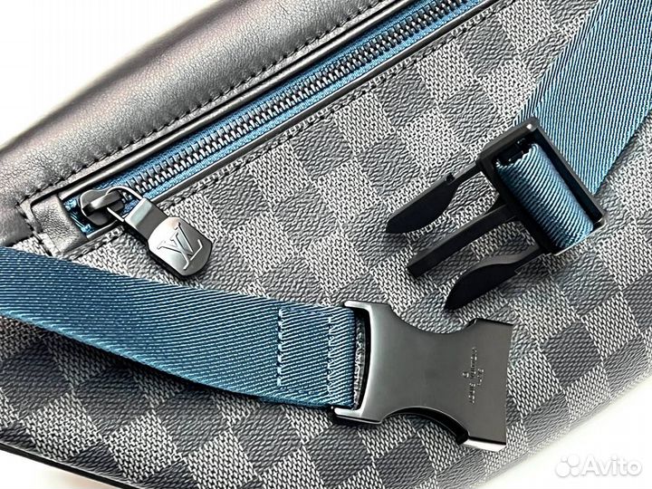 Сумка мужская Louis Vuitton Discovery Bumbag кожа