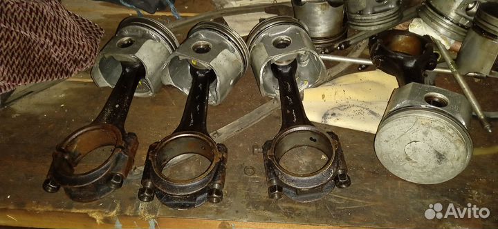 Поршневая всборе Газ 402дв.(без гильз)