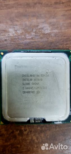 Процессор адаптированный с 771 на 775 сокет E5430