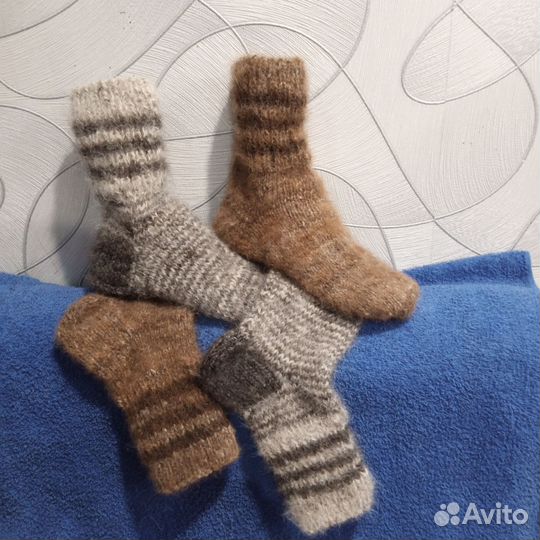 Носки из собачьей шерсти