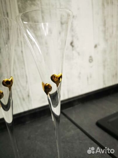 Бокалы для шампанского богемия