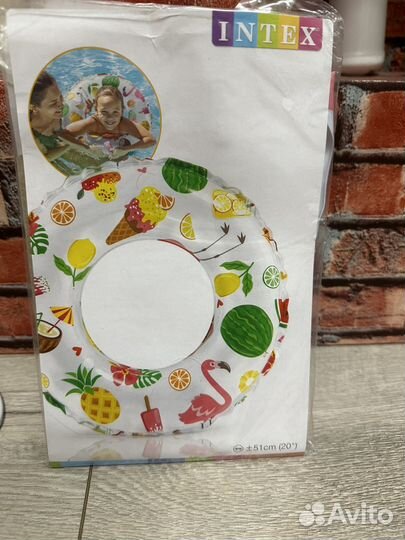 Надувной круг,мяч