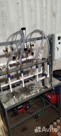 Полуавтомат розлива бытовой химии