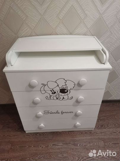 Комод с пеленальным столиком