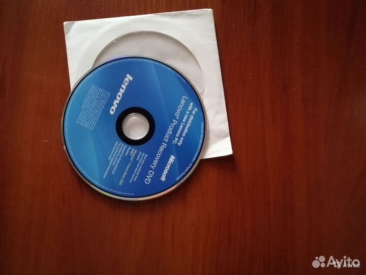 Диск восстановления на ноутбук леново