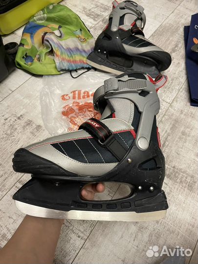 Коньки раздвижные