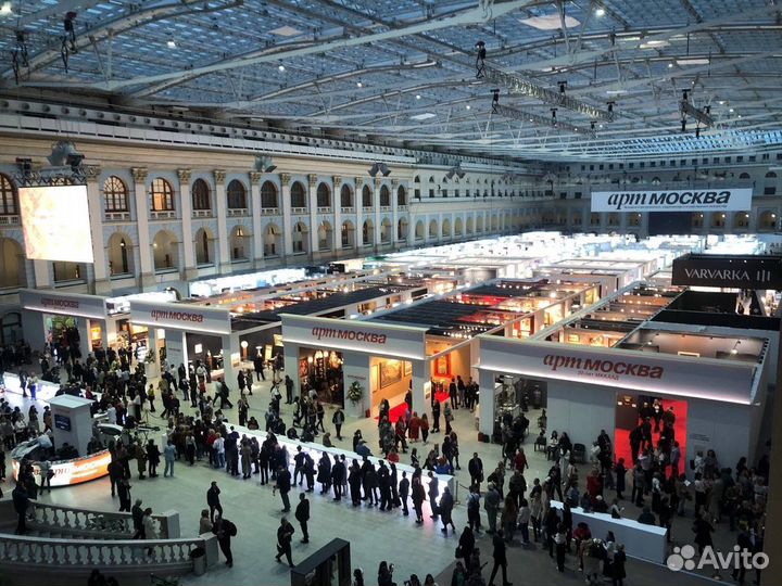 Vipбилет на выставку артмосква в Гостином дворе