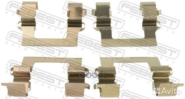 Комплект монтажный дискового тормоза 0403CSF Fe