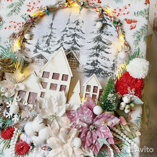 Новогодний альбом доя фото ручной работы