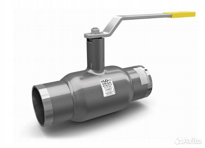 Кран шаровый LD кшцп из стали 20 Ду125/100 Ру2,5мп