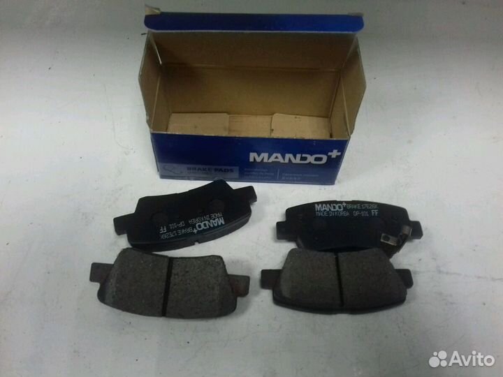 Колодки Solaris 10- Rio 12- Tucson 08- Soul задни