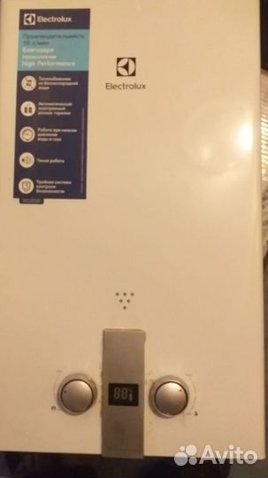 Газовый водонагреватель electrolux