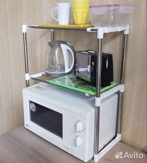 Полка кухонная для микроволновки