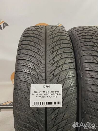 Michelin Pilot Alpin 5 205/55 R17