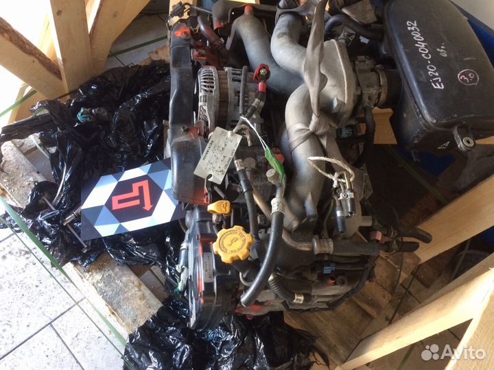 Контрактный Двигатель EJ204 Subaru Электронный др