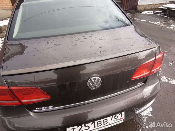 Липспойлер Пассат б7