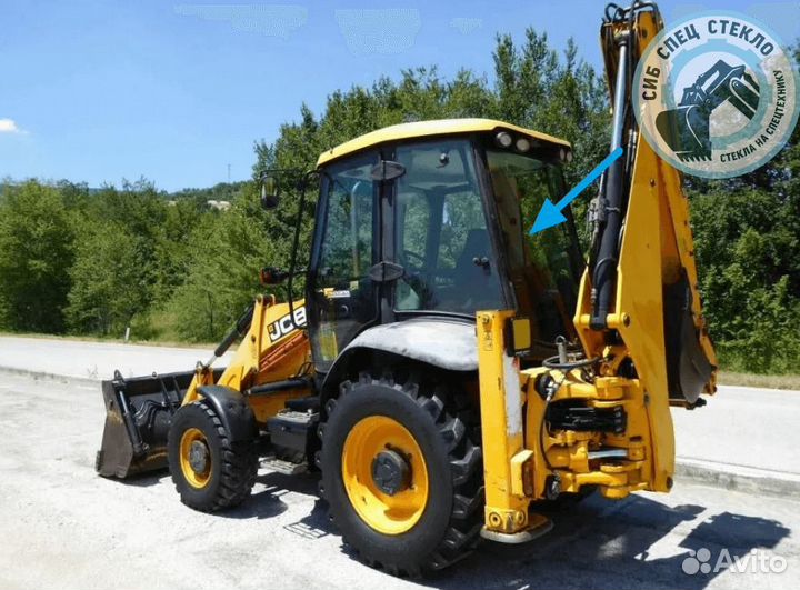 Стёкла на экскаватор Jcb 3cx-4cx-5cx Джисиби