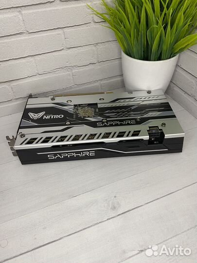 Видеокарта RX480 sapphire nitro 4гб