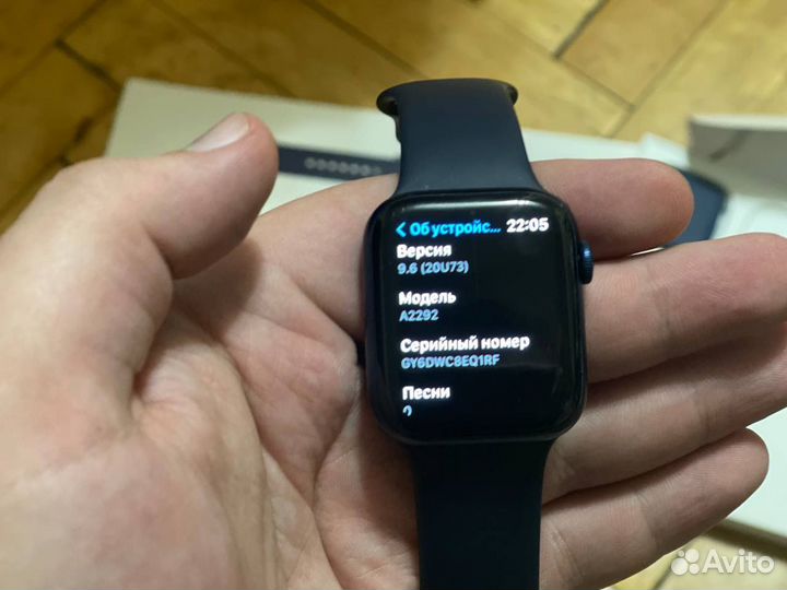 Часы apple watch 6 44 mm