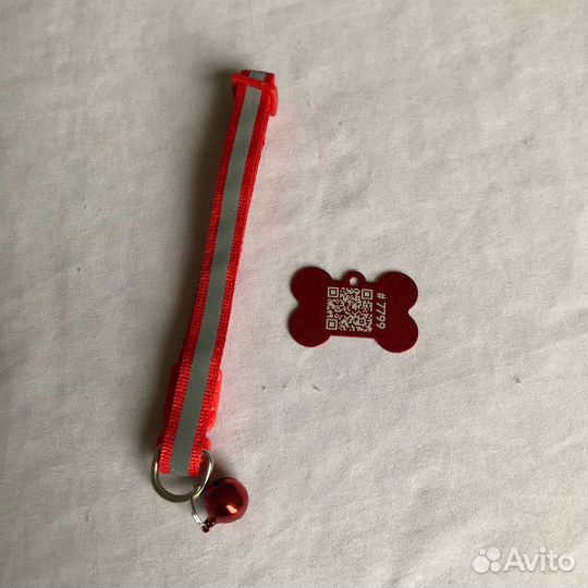 Ошейеик для животных с привязкой номера