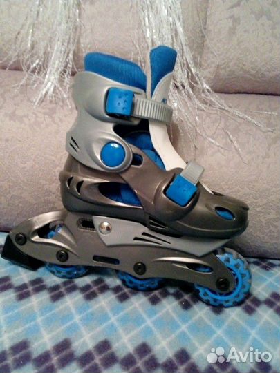 Роликовые коньки растушии размер 26-29