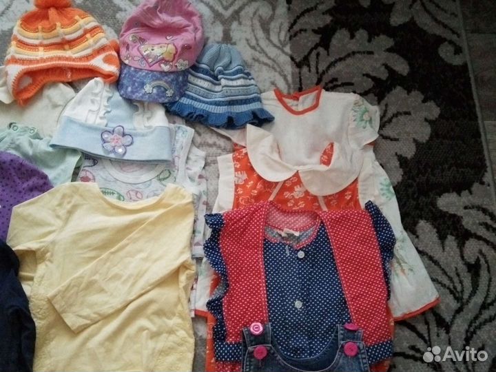 Детские вещи пакетом для девочек 86 92