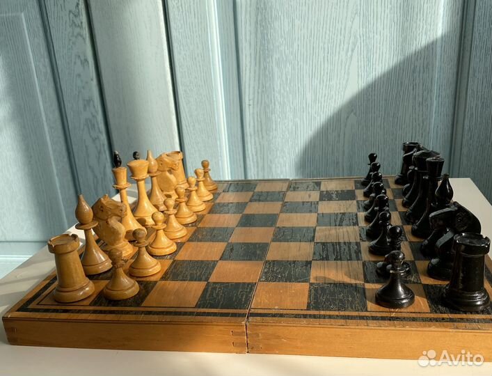 Шахматы деревянные 1962г 40/40см