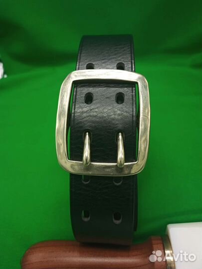 Кожанный ремень ручной работы