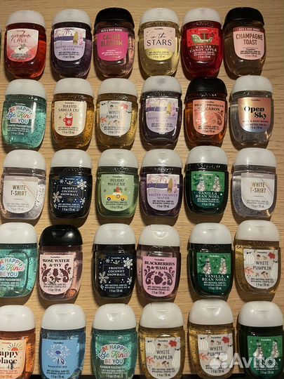 Санитайзеры bath and body works