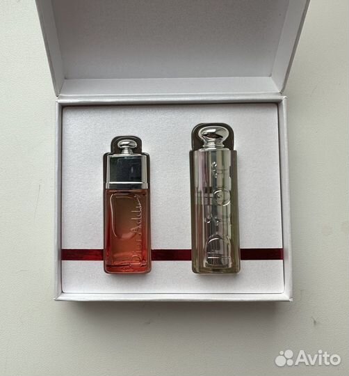 Dior addict eau delice помада набор миниатюр