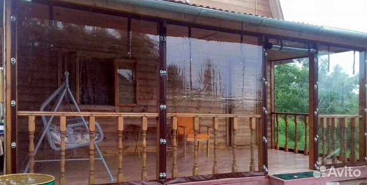 Мягкие стёкла для веранды