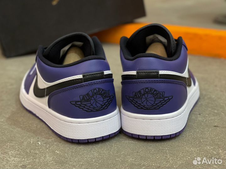 Nike Air Jordan 1 Low Court Purple White