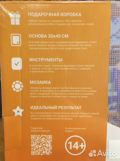 Алмазная мозаика Матрона