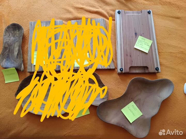 Деревянная посуда ручной работы